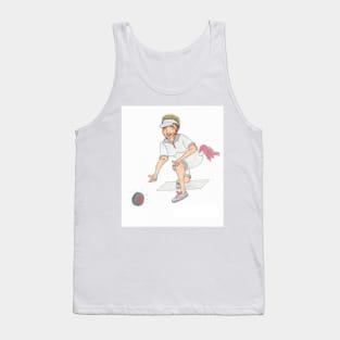 Lawn Bowls Lady Tank Top